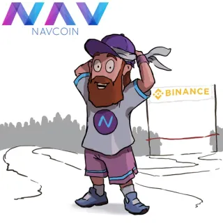 📬 d853d6a9 NAVCOIN 암호화폐, Navcoin, 블록체인, 기술, 디지털 화폐 telegram sticker