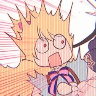 🌨️ 5b34077f Anime, Shock, Sorpreso, Cartone animato, Esagerato telegram sticker