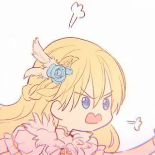 🌨️ fd7b61b8 arrabbiato, anime, cartoni animati, carino, frustrato, furioso, irritato telegram sticker