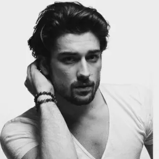 ✖️ 22de08e9 ผู้ชาย, ภาพเหมือน, ขาวดำ, ผู้ชาย, นักแสดง, นางแบบ whatsapp sticker