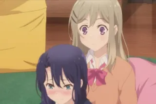 💉 adda75a9 anime, cartoon, animation, cute, girls telegram sticker