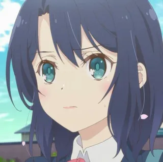 💉 c5f2bc40 anime, girl, schoolgirl, cute, student, animation telegram sticker