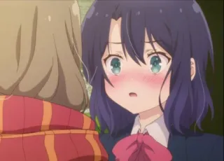 💉 df38d90f anime, girl, blush, cute, cartoon telegram sticker