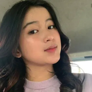 🌸 25b7ce14 femme, fille, portrait, visage, ado, personne telegram sticker