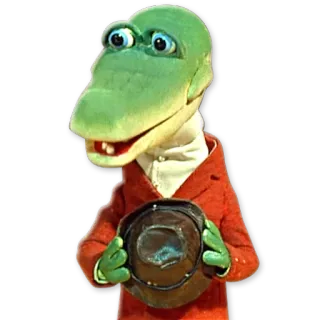 😟 4380f84b Mio Mao Claymation, Stop-motion, Dessin animé, Marionnette, Crocodile, Animation whatsapp sticker