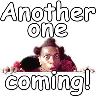 👀 0b191742 Another one coming! 表情包, 搞笑, 激动, 惊讶 telegram sticker