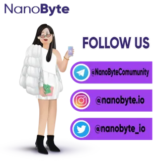 🤠 b091603c FOLLOW US @NanobyteComumunity @nanobyte.io @nanobyte_io 소셜 미디어, 텔레그램, 인스타그램, 트위터, Nanobyte, 팔로우, 암호화폐 telegram sticker