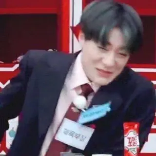 ☺ 7b1843af 경국부장 เกาหลี, ธุรกิจ, สูท, เนคไท telegram sticker