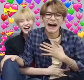 🥒 cdcbd26a Liebe, Herz, Glücklich, Freunde, Zuneigung, Freundschaft whatsapp sticker