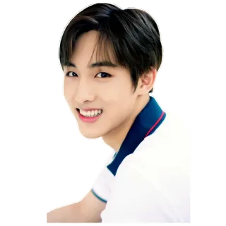 😁 4d2e980f person, smile, portrait, man, kpop, asian telegram sticker