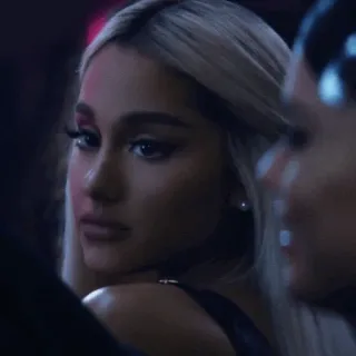 🏹 742f2a38 Ariana Grande zanger, beroemdheid, popster, vrouw, portret telegram sticker