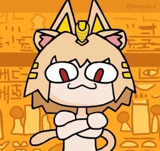 neco-arc @animuism whatsapp stickers