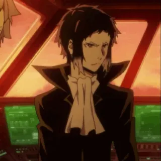 ⛈ 0b18f0ae Akutagawa Bungou Stray Dogs Anime, Personaje, Bungou Stray Dogs, Akutagawa telegram sticker