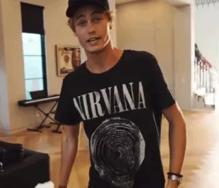 🍪 07f7b676 NIRVANA nirvana, band, musik, t-shirt telegram sticker