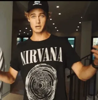 🍪 b82901af NIRVANA Nirvana, Musik, Band, T-Shirt, Logo telegram sticker