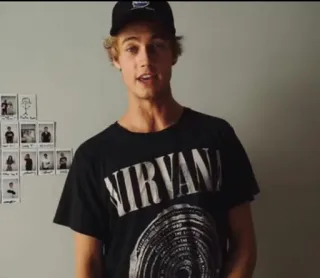 🍪 d893d266 NIRVANA Band, Nirvana, Musik, T-Shirt telegram sticker