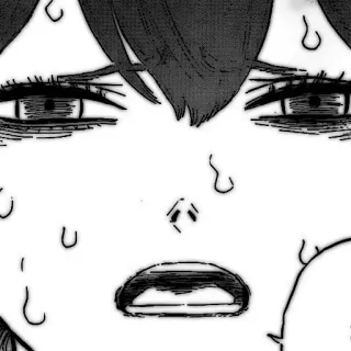 🔌 8627361e Manga, Anime, Đổ mồ hôi, Căng thẳng, Khuôn mặt telegram sticker