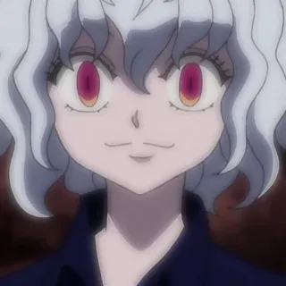 🧊 0804647a Neferpitou Hunter x Hunter Anime, Złoczyńca, Postać, hxh telegram sticker
