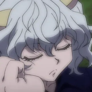 🧊 48a2e564 Neferpitou Hunter x Hunter anime, HxH, kot, mrówka, łowca telegram sticker