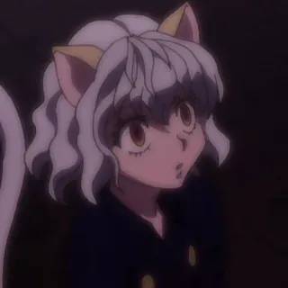 🧊 512d8897 Neferpitou Hunter x Hunter anime, kot, mrówka chimera, antropomorficzny, hxh telegram sticker