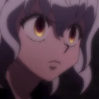 🧊 74aace9f Neferpitou Hunter x Hunter Anime, Postać, Humanoid, Kot, Hunter x Hunter telegram sticker