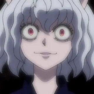 🧊 a60b8263 Neferpitou Hunter x Hunter Anime, Złoczyńca, Antagonista, Upiorny, Hunter x Hunter, Neferpitou, Hunter telegram sticker