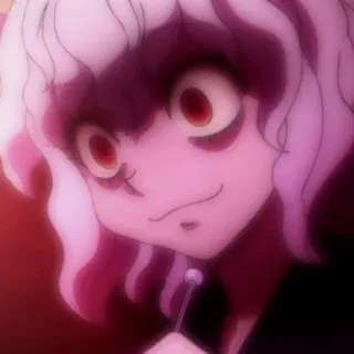 🧊 bdef2e3e Neferpitou Hunter x Hunter Anime, Mrówka, HunterxHunter, Złoczyńca, Kot, Nen telegram sticker