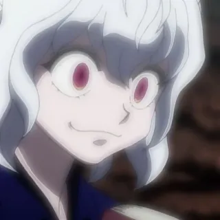 🧊 f6e1c56b Neferpitou Hunter x Hunter Anime, Hunter x Hunter, Neferpitou, Złoczyńca, Mrówka telegram sticker