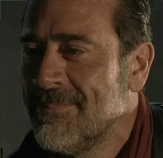 🙂 7775006a Negan The Walking Dead walking dead, villain, negan, twd telegram sticker