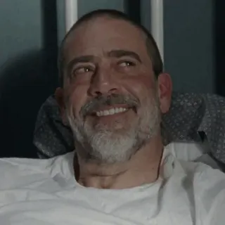 😄 c52833b5 Negan The Walking Dead zombie, walking dead, negan, villain, tv show telegram sticker