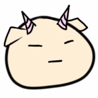 😐 8038952b 漫画, イラスト, かわいい, 羊, キャラクター telegram sticker