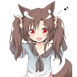 neko by @phoenixllgamer telegram stickers