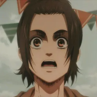 💣 bbeb08ed Gabi Braun Attack on Titan 动漫, 角色, 进击的巨人, 加比·布朗 telegram sticker