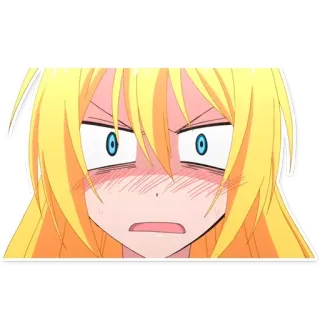 😑 0211ded3 anime, dibujos animados, expresión, enojado, impactado telegram sticker