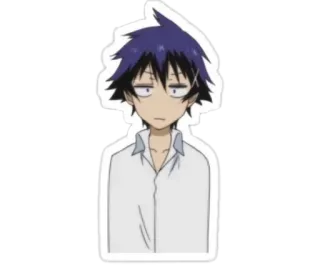 😏 df893e88 Anime, Personaje, Dibujo animado, Pegatina telegram sticker