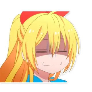 😥 fe65e723 Anime, Lindo, Dibujos animados, Expresión, Divertido telegram sticker