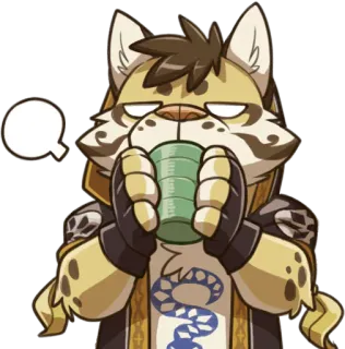 Nekojishi whatsapp stickers