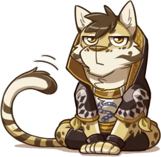 😶 34ec390a 고양이, 의인화, 퍼리, 동물, 만화 telegram sticker