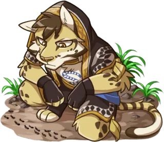 🐜 59cf8dc9 동물, 고양이, 호랑이, 만화, 퍼리 telegram sticker