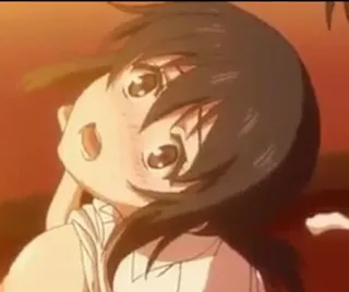 🍑 30af8738 Anime, Chica, Linda, Expresión, Retrato whatsapp sticker