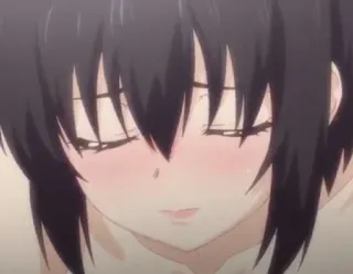 🍑 43bf23b5 Anime, Primer plano, Dibujo animado, Chica, Retrato whatsapp sticker