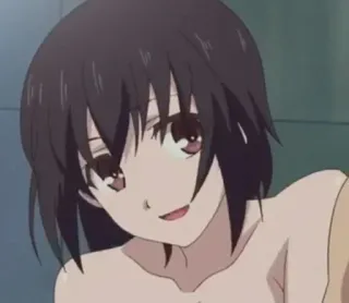 🍑 eb49da4a anime, chica, sonrisa, morena whatsapp sticker