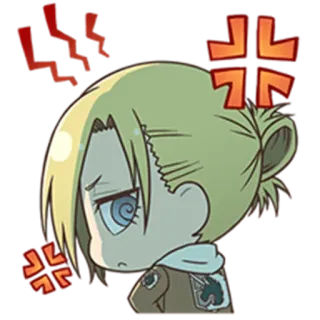 Attack on Titan Chimi-Chara Ver telegram stickers