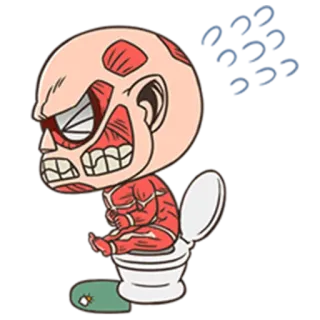 Attack on Titan Chimi-Chara Ver telegram stickers