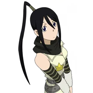 😶 de181c98 Maka Albarn Soul Eater Anime, Soul Eater, Maka Albarn, Kartun telegram sticker