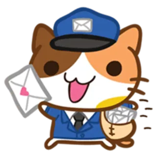 What does the cat say ... Meow @Nekosticker telegram stickers