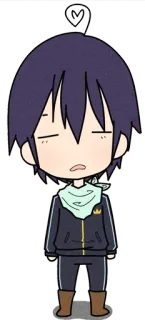 😑 b9a35505 Yato Noragami animé, manga, dessin animé, Noragami, Yato telegram sticker