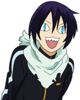 😀 e961520e Yato Noragami Anime, Noragami, Yato, Dieu, Personnage, Japonais, Manga, Drôle telegram sticker
