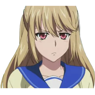 😕 d4c48322 Dziewczyna anime, Kreskówka, Portret, Postać, Manga, Animacja, Kobieta telegram sticker
