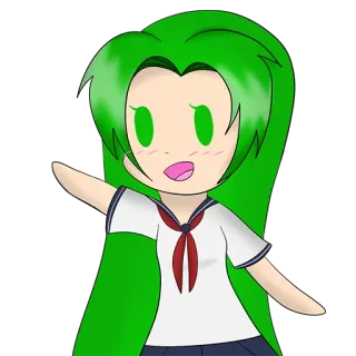 yandere simulator @Nekosticker telegram stickers